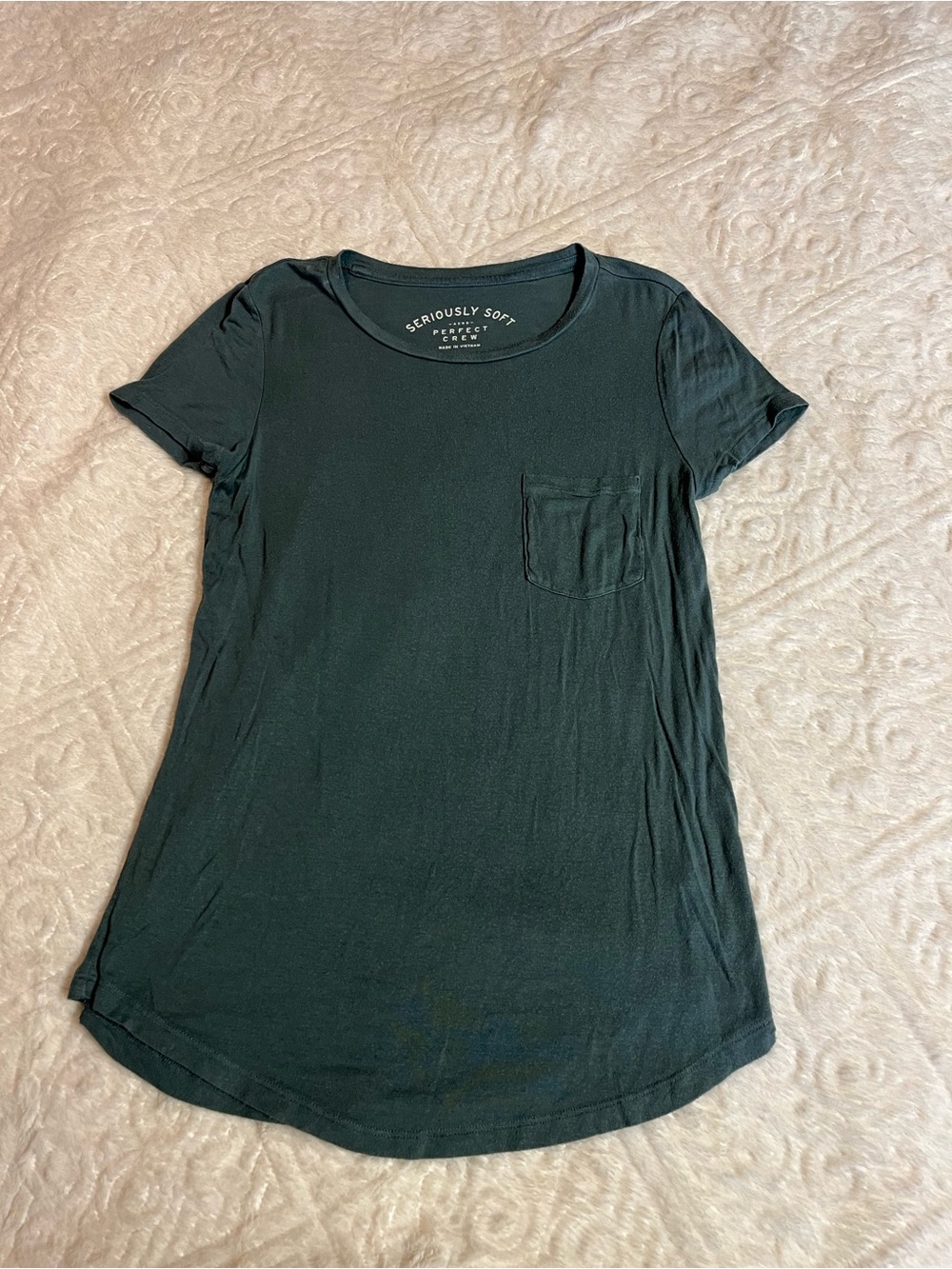 Women’s Crew Pocket Tee - Olive